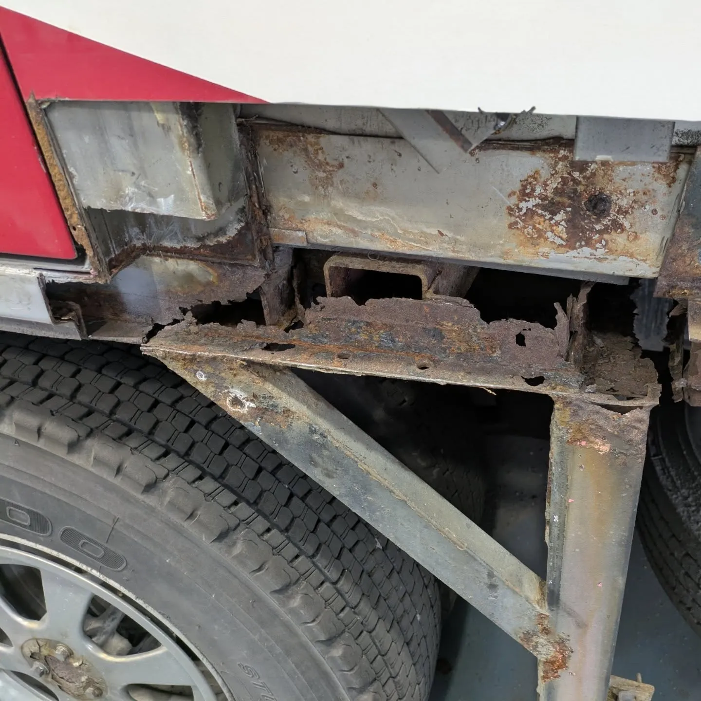 馬送車の全塗装