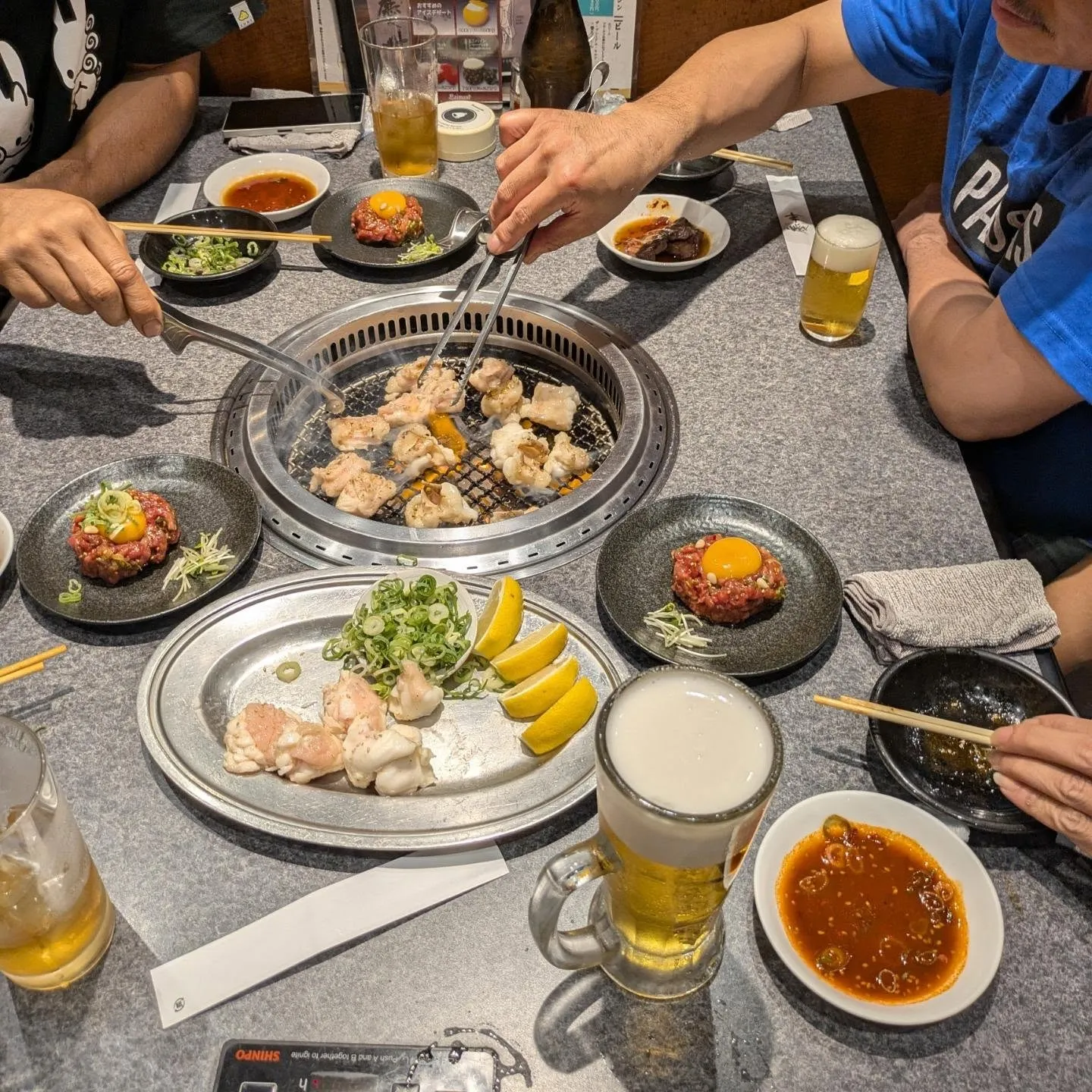 昨夜は夏の慰労会でした。